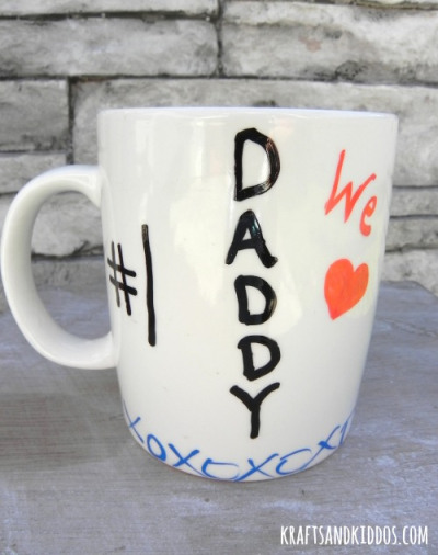 Fathers day coffee mug