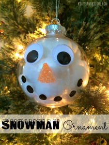 Snowman Ornament
